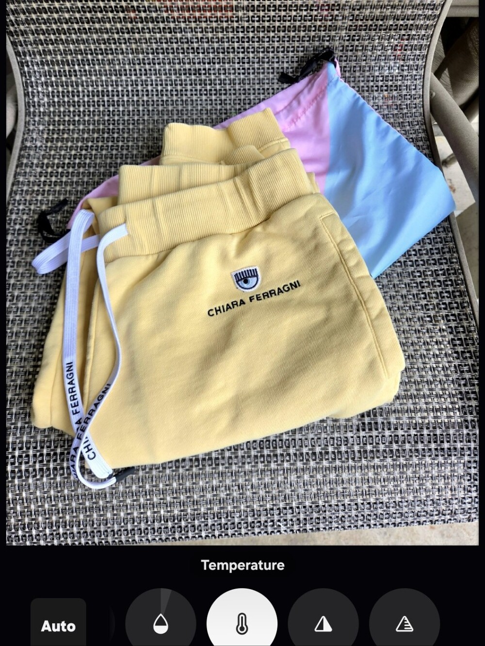 Chiara Ferragni,logo,soft yellow,2 pocket,women's joggers!